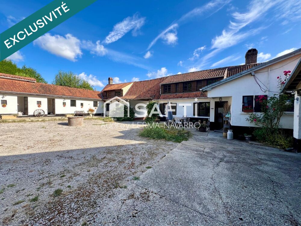 Vente Maison Argoules, à 2 pas de Valloires, corps de ferme de caractère Argoules