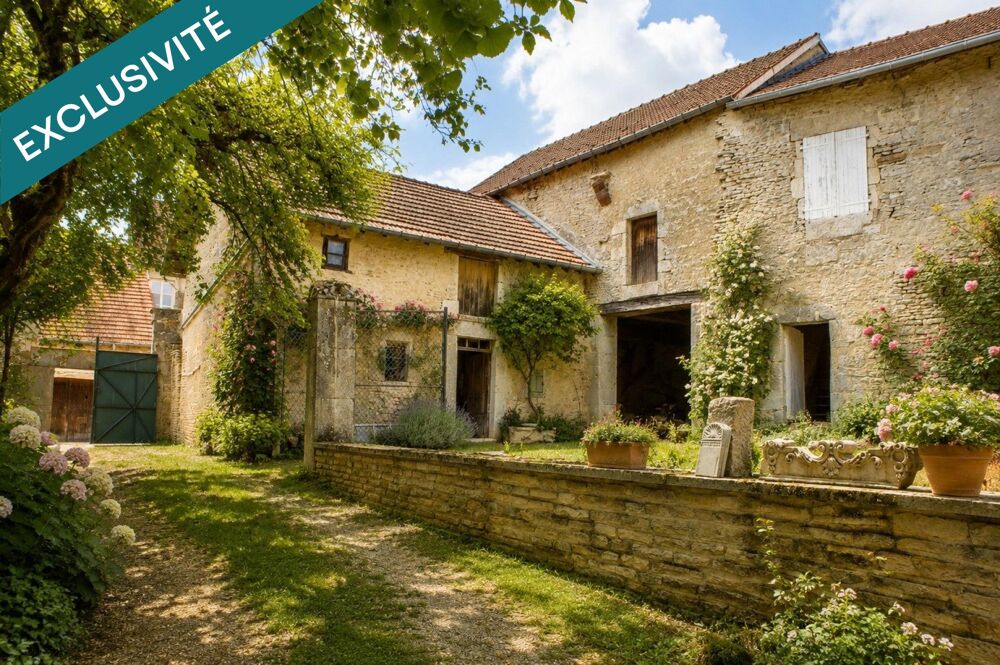 Vente Maison Propriété de caractère d'environ 255 m² au cœur de Montsaugeon – parc clos, sources et dépendances Montsaugeon