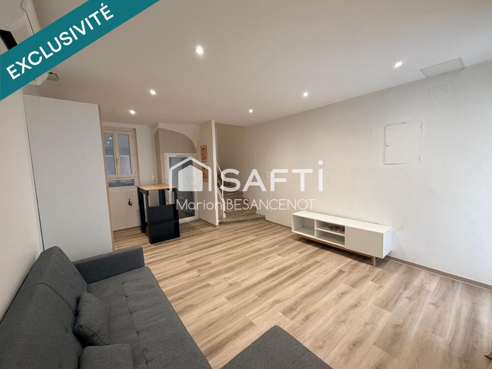 Maison de village 63m² 2 chambres + bureau