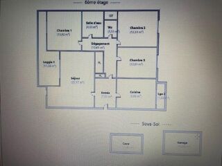  Appartement � vendre 6 pi�ces 96 m�