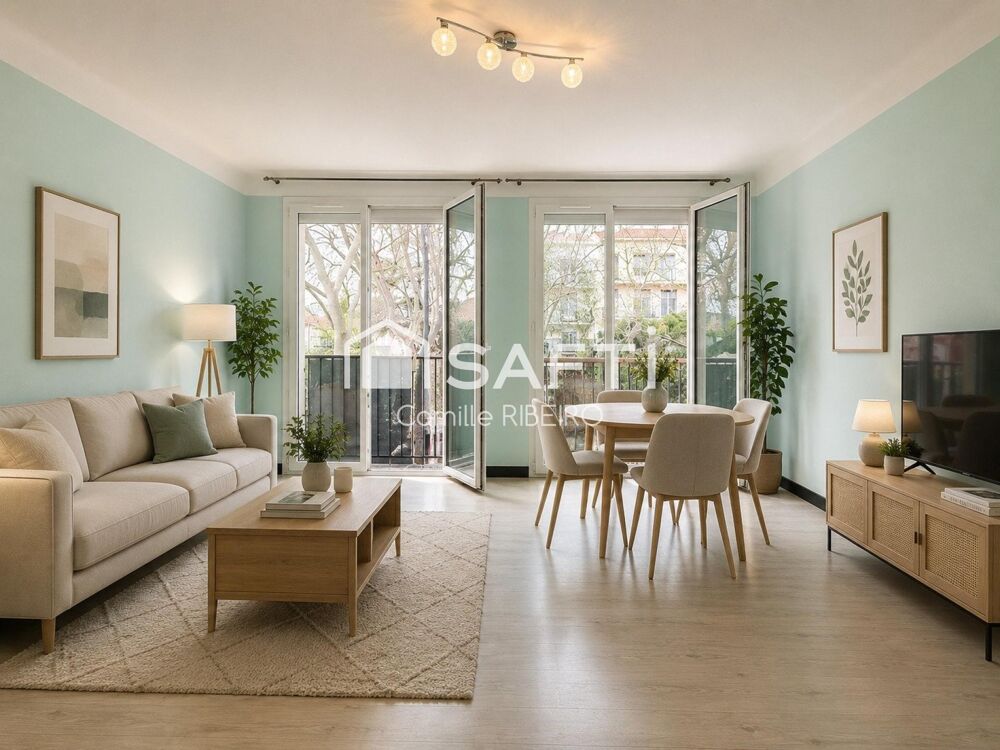 PERPIGNAN,APPT T3,ASCENSEUR,BALCON,CAVE ET PLACE DE PARKING