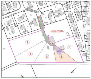  Terrain  vendre 1896 m