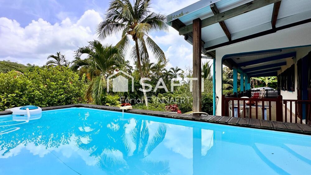 Vente Maison Jolie maison de plain-pied avec piscine et jardin Les trois-ilets