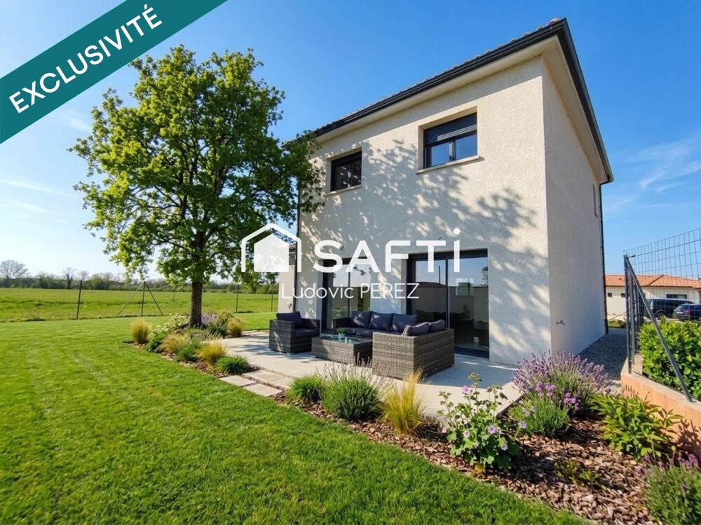 Vente Maison BRESSOLS (82710) MAISON NEUVE 103 M² - GARAGE et JARDIN Bressols