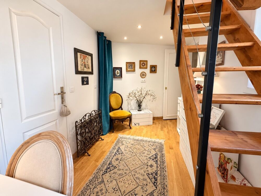 Vente Appartement Paris 16e – 2 pièces avec mezzanine Paris 16