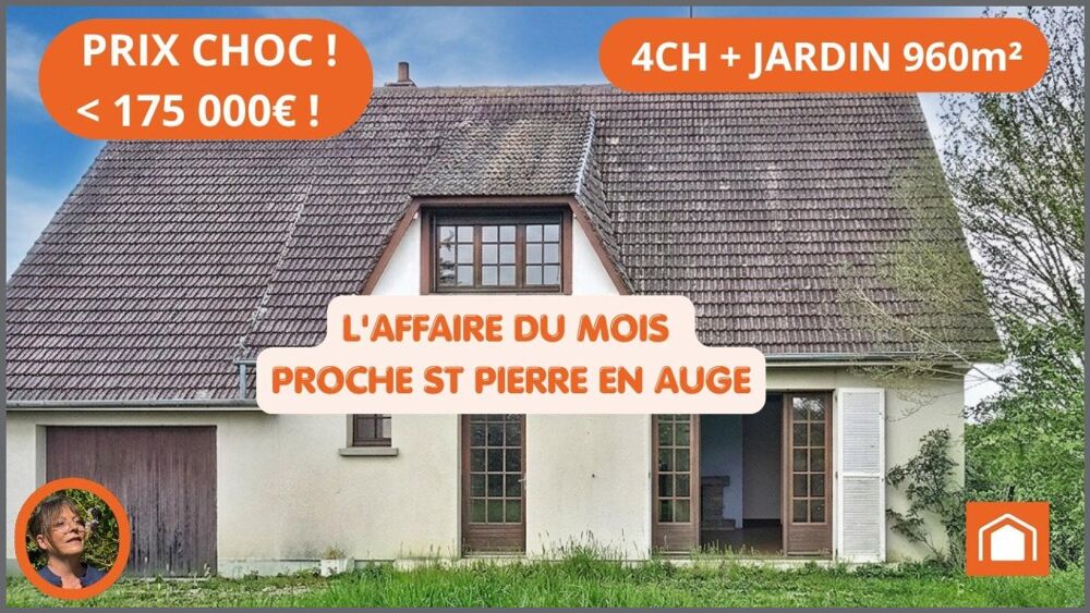 Vente Maison 4 chambres, terrain 960 m², maison à fort potentiel Berville