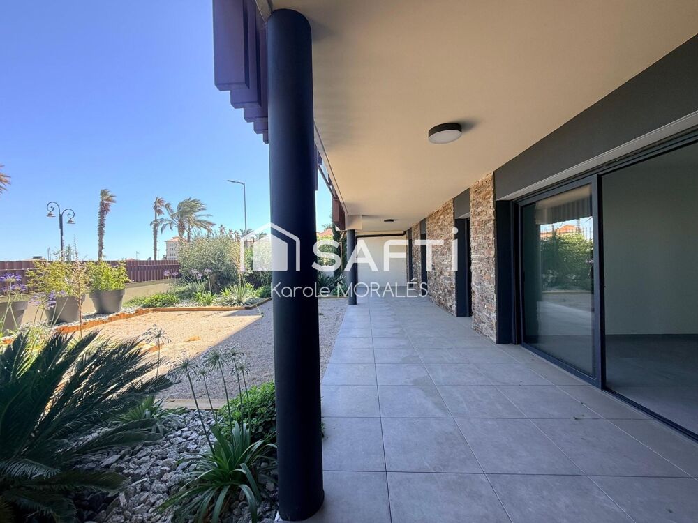BANYULS-SUR-MER, RESIDENCE DE STANDING, RDJ, TERRASSE, GARAGE