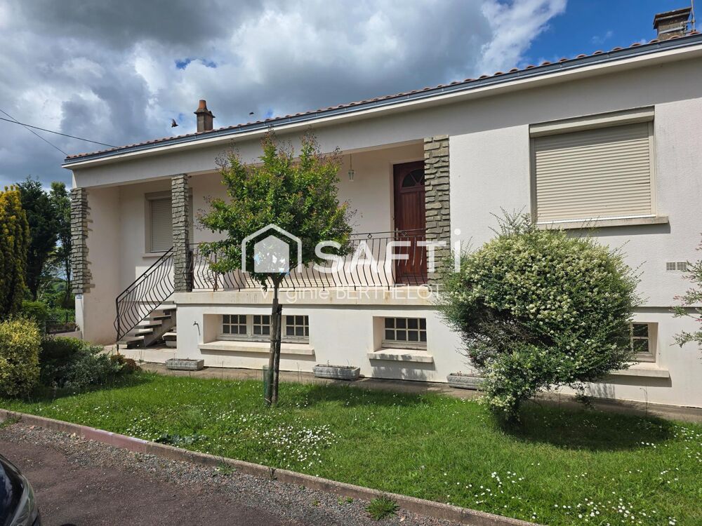 PAVILLON SUR SOUS SOL / 3 CHAMBRES / GRAND GARAGE / A L'ABSIE