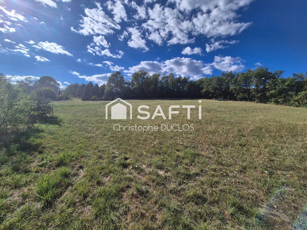Vente Terrain Terrain constructible ensoleillé avec vue panoramique. Noyers-sur-jabron
