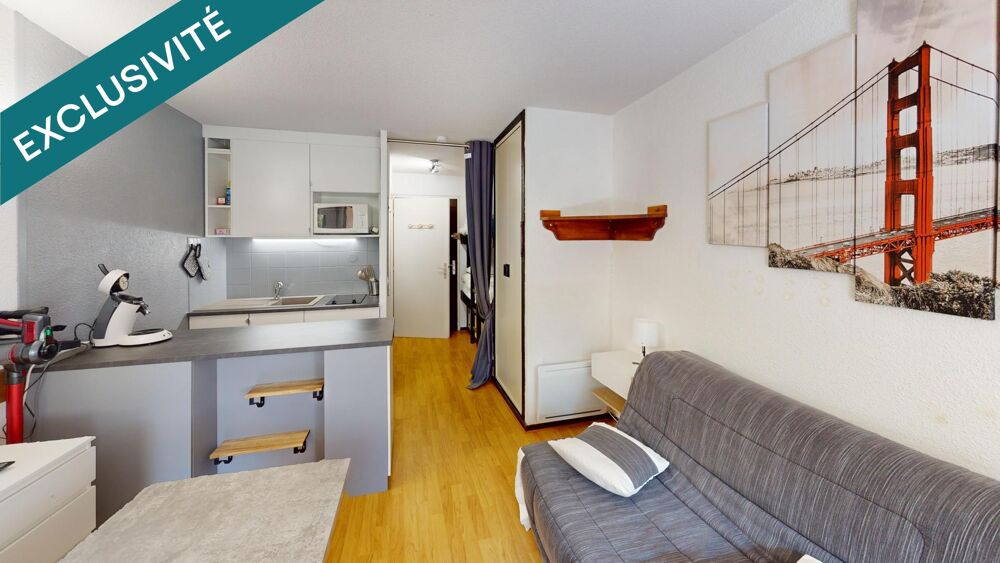 STUDIO 18,50 M² ENTIEREMENT RENOVE RDJ + GARAGE
