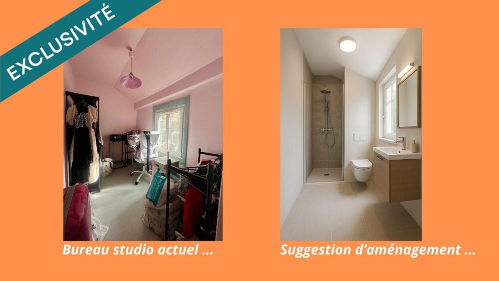 URGENT À VENDRE  Appartement avec studio indépendant au coeur de Salins-les-Bains