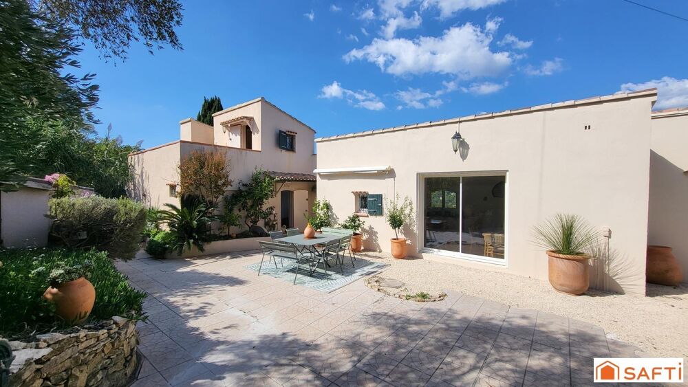 Maison T5 en campagne avec piscine et vue dégagée