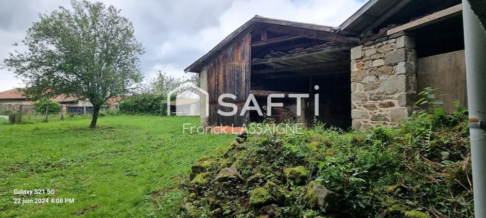 Vente Maison Corps de Ferme en pierres avec terrain clos Baffie