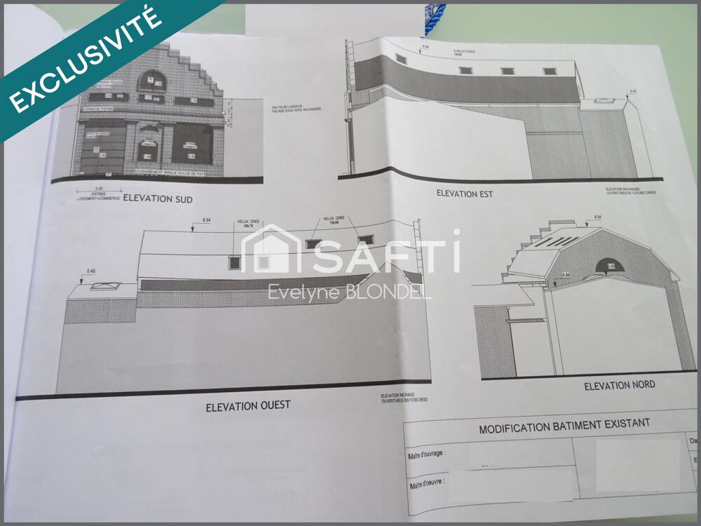 Vente Immeuble BATISSE DE CARACTERE A BRESLES Bresles