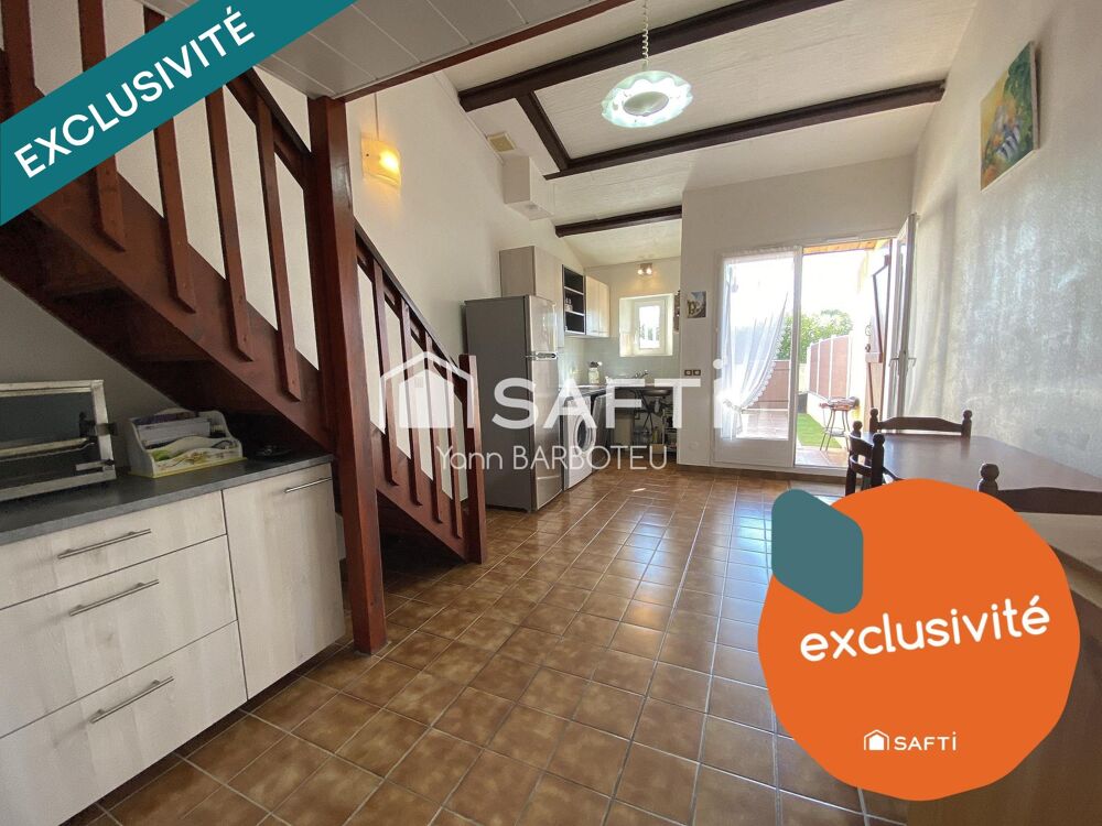 Vente Maison Villa de Type3 avec Mezzanine, Jardin et Parking Saint-cyprien