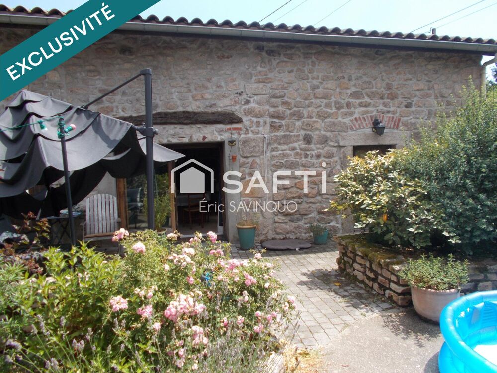 Maison en pierre avec confort intérieur