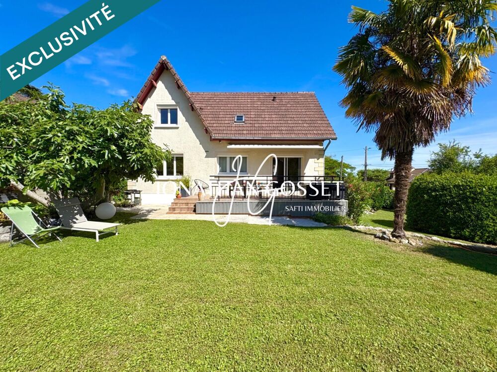 TRIEL-SUR-SEINE: Charmante maison 6pcs - 4ch -132m² avec grand jardin