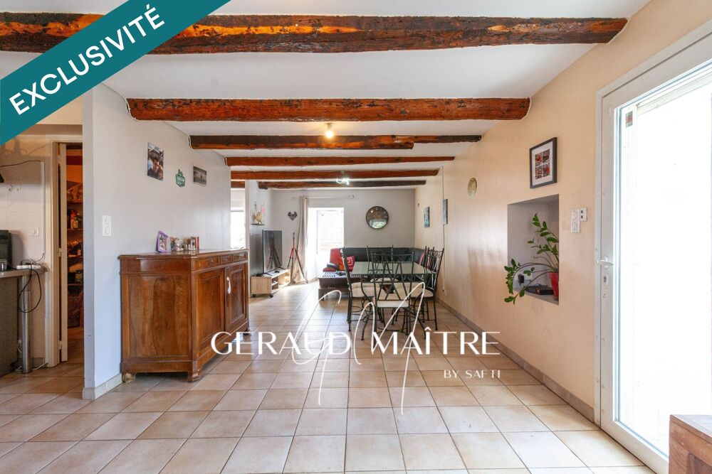 Maison 3 chambres avec grand garage sur le larzac proche A75