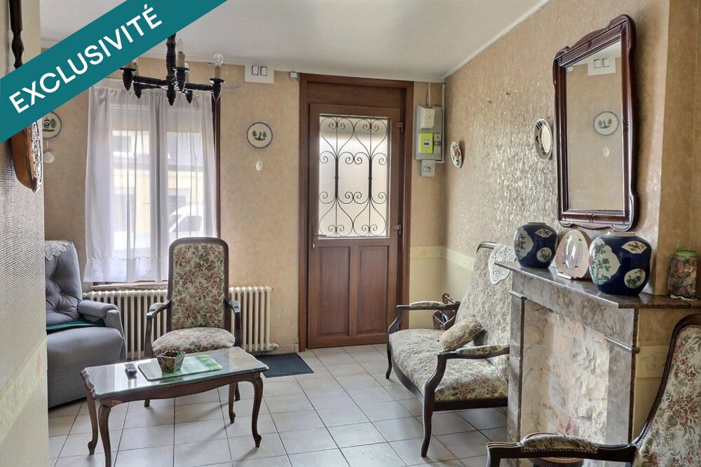 Maison proche centre-ville, semi-mitoyenne, 3 chambres, jardin .