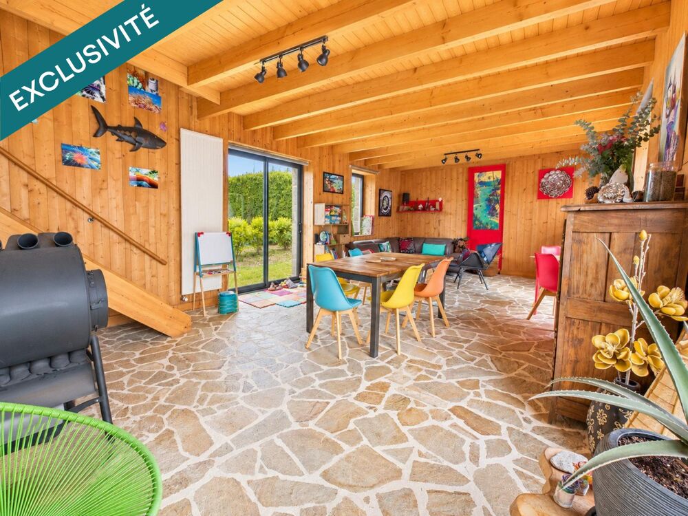 Cléder en bord de mer  Maison de caractère face aux dunes de Kerfissien
