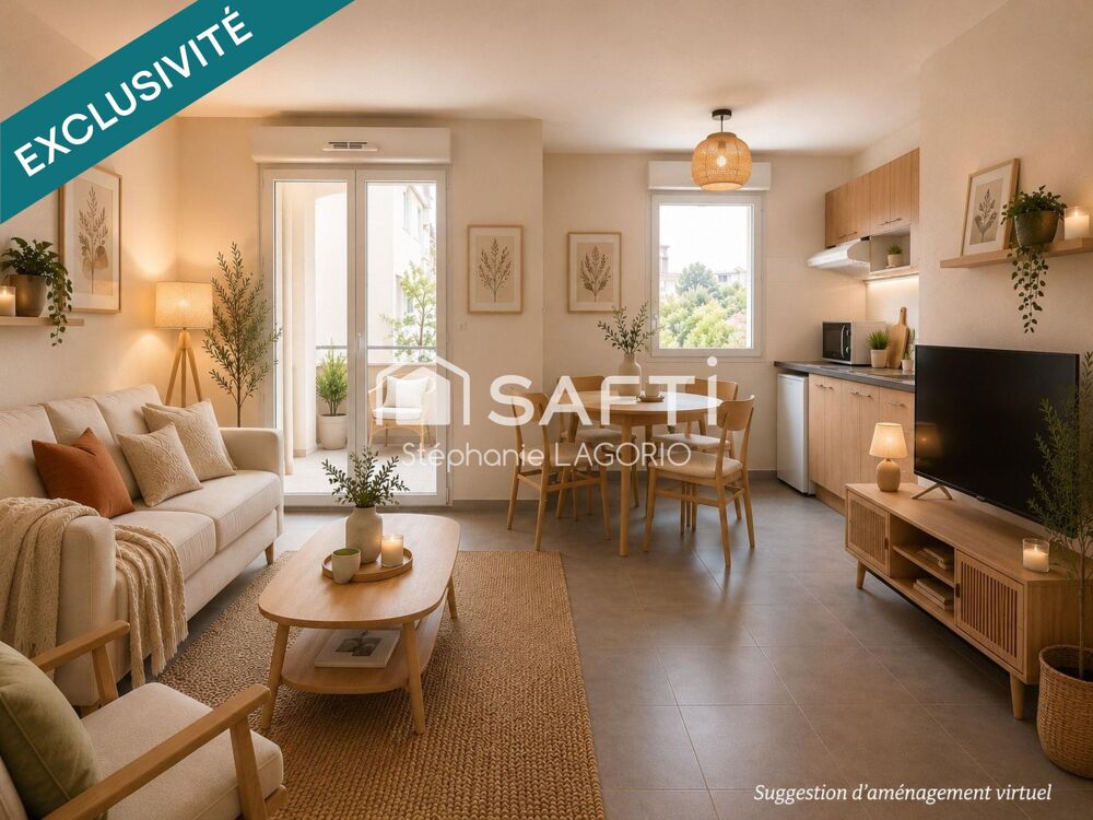 Vente Appartement Appartement T2 de 44 m² avec parking Launaguet
