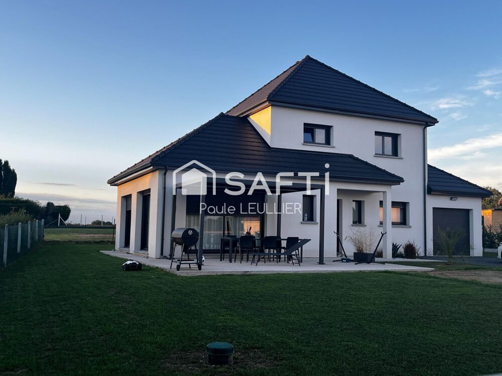 À Routot, posez vos valises dans cette maison contemporaine de 2022 !