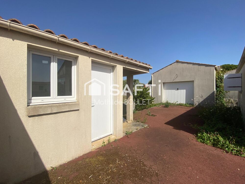 Pavillon de plain-pied avec 2 chambres et garage