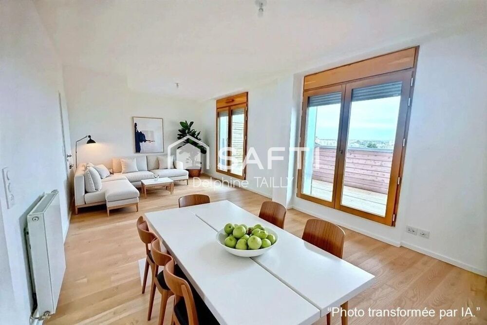 T4 moderne, biosourcé, confort chauffage urbain