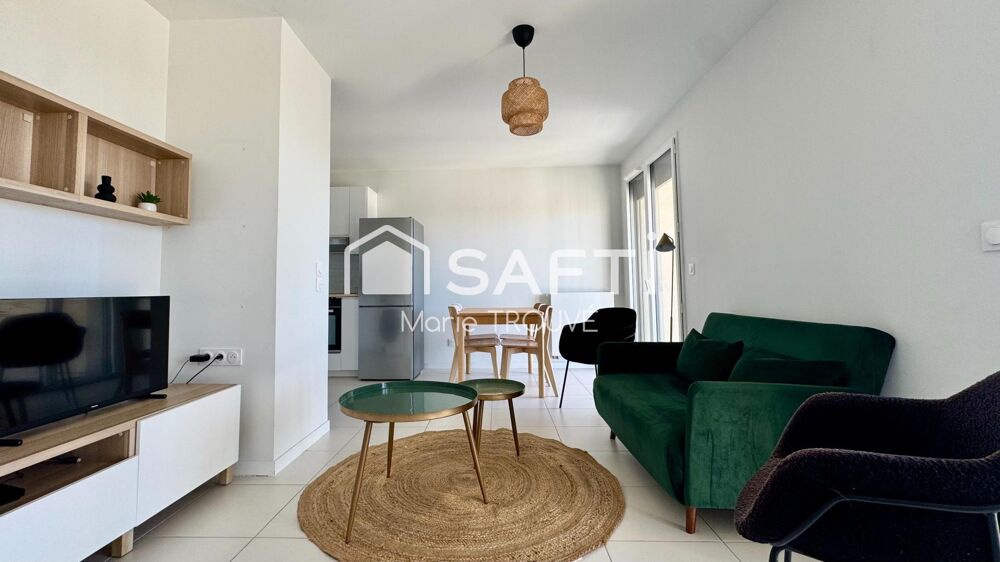 Vente Appartement APPARTEMENT T2 MEUBLÉ AVEC TERRASSE ET PARKING – QUARTIER GARE SAINTJEAN Bordeaux