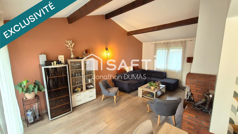 Maison avec jardin, suite parentale + 3 chambres