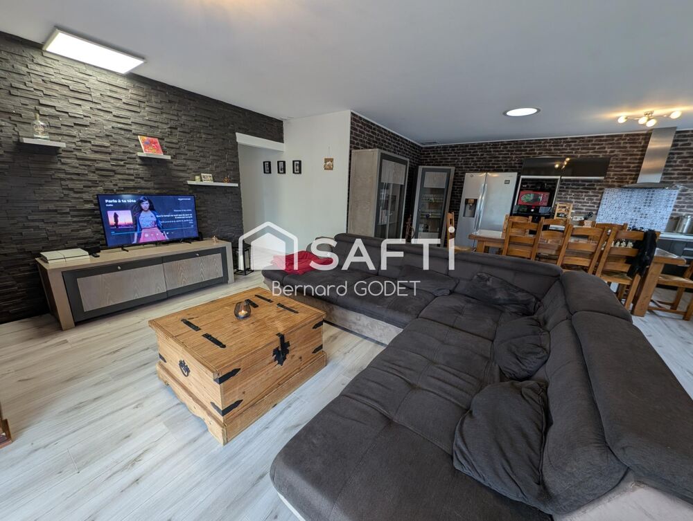 pavillon ossature bois, 3 chambres, piscine