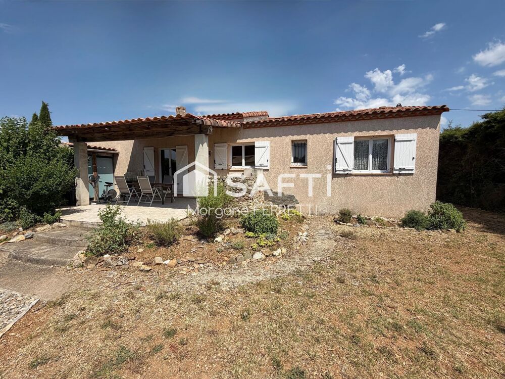 Vente Maison MAISON DE PLAIN-PIED  97 M² AVEC PISCINE ET GARAGE SUR TERRAIN DE 963 M² Saint-nazaire-d'aude