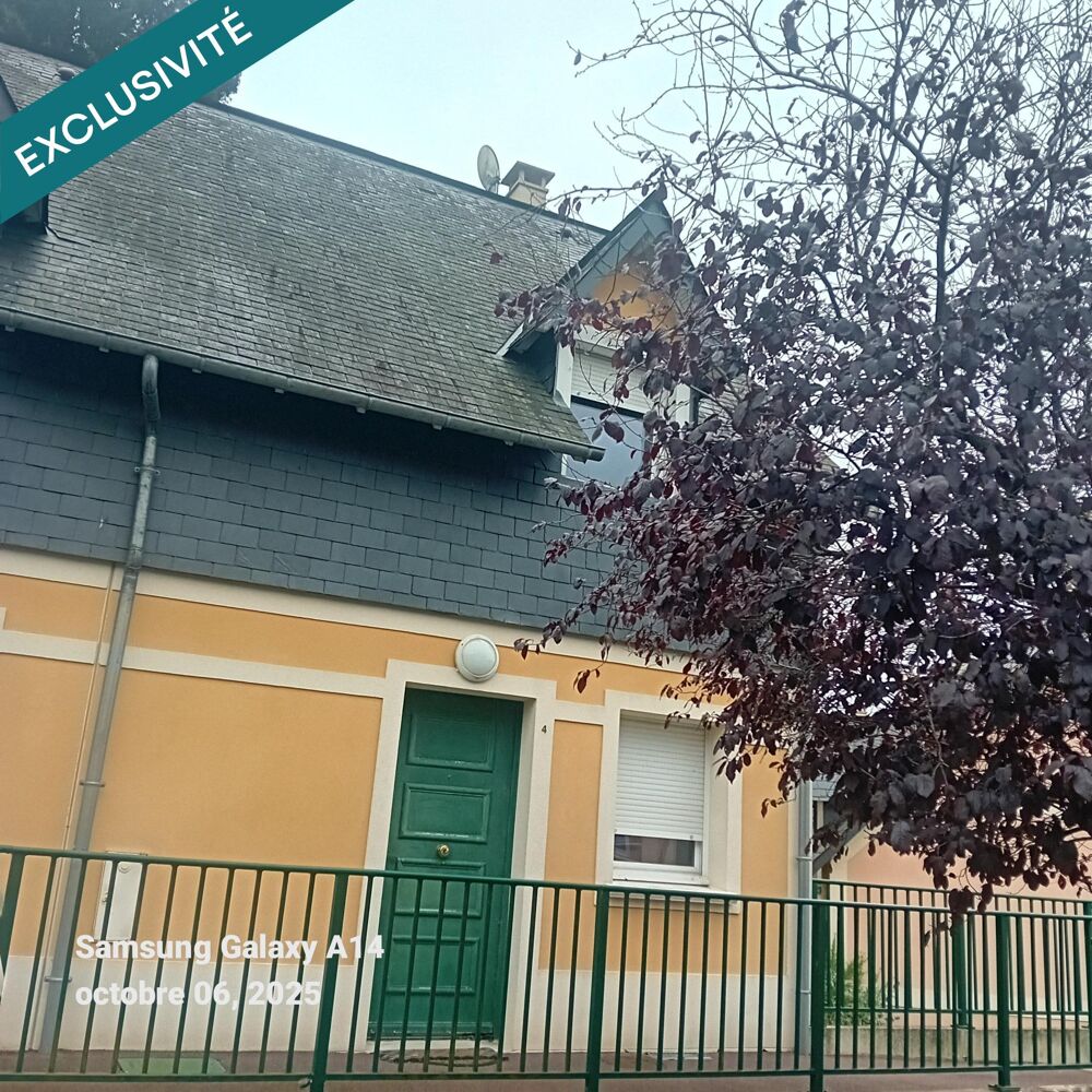 Charmante Maison située sur les hauteurs de Trouville sur mer,composée de 3 Pieces et deux Chambres un terrain clos. fermé