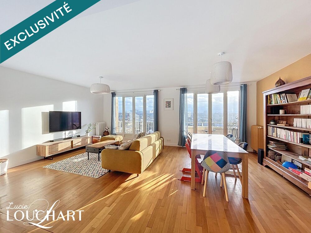 Vente Appartement Appartement familial Dernier étage rénové par un architecte Cachan