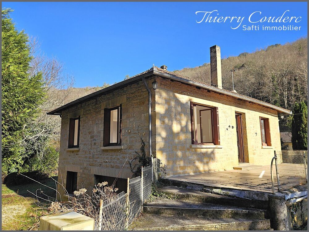 Maison en pierre à fort potentiel.