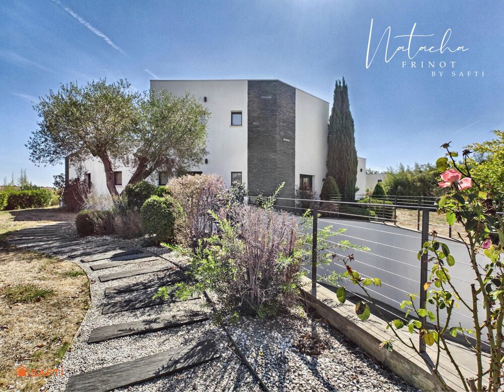 Vente Maison Villa d'architecte 218 m², piscine, cinéma, DPE A Pujaudran