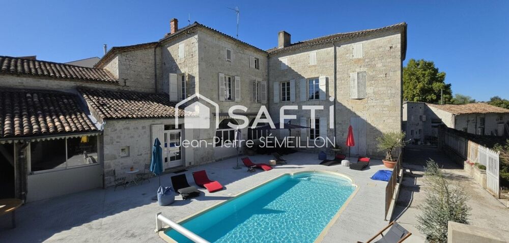 Vente Maison Propriété d'exception du XVIIIe – 637 m², 2,5 ha, piscine Agen