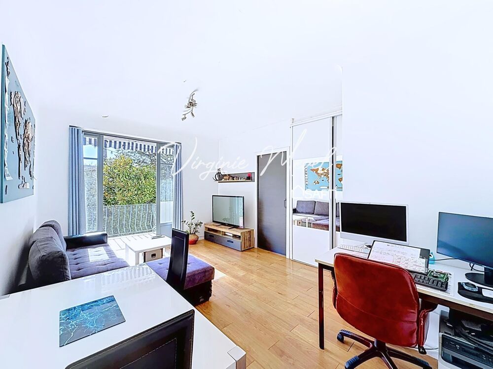 Vente Appartement Nice Grosso / Parc Impérial – 2 pièces traversant avec balcon plein sud, au calme Nice