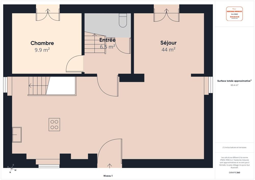 Vente Maison Propriété de 4 chambres et un bureau sur 2700 m2 Antonne-et-trigonant