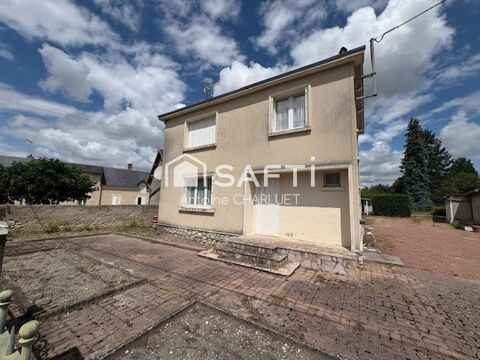   Maison de bourg 95m - 3 chambres - dpendances - terrain 1243m Maison - 4 pice(s) - 95 m