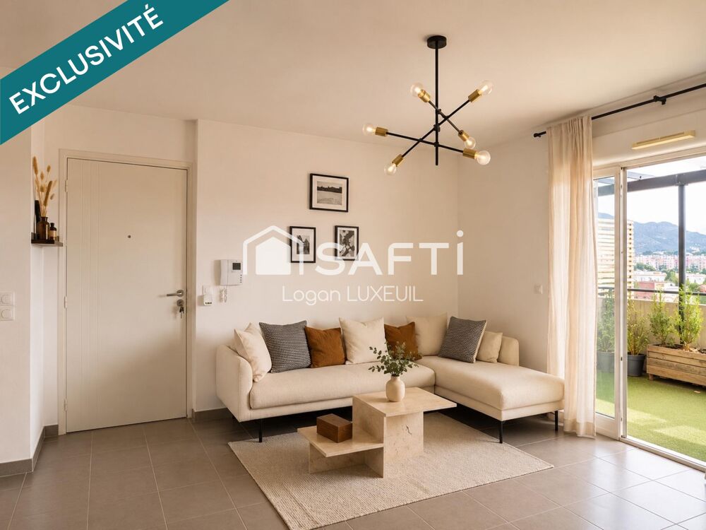 Appartement T4 récent de 84 m² - La Capelette