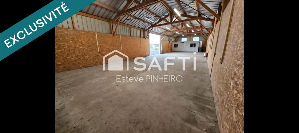 Vente Immeuble BÂTIMENT DE STOCKAGE DE 300 m² SUR TERRAIN CLOS DE 1 298 m² Airvault