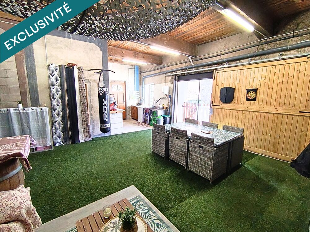 Vente Maison Maison en pierre 155m² avec garage/patio  de 67m² Trausse