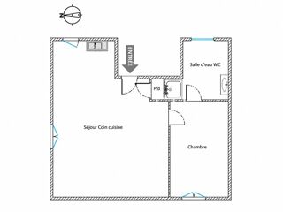  Appartement à vendre 2 pièces 28 m²
