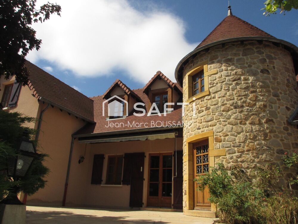 CHASSIGNY SOUS DUN Maison avec sa Tour 8 pièces