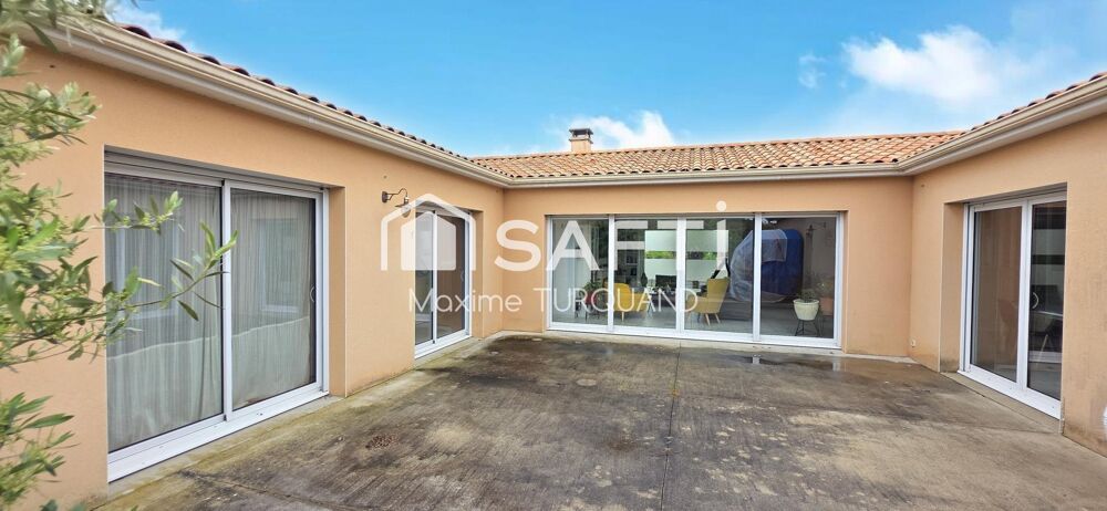 Vente Maison Pavillon plain-pied, 2007, 3 chambres, 1100m² de terrain + double garage. Chiche