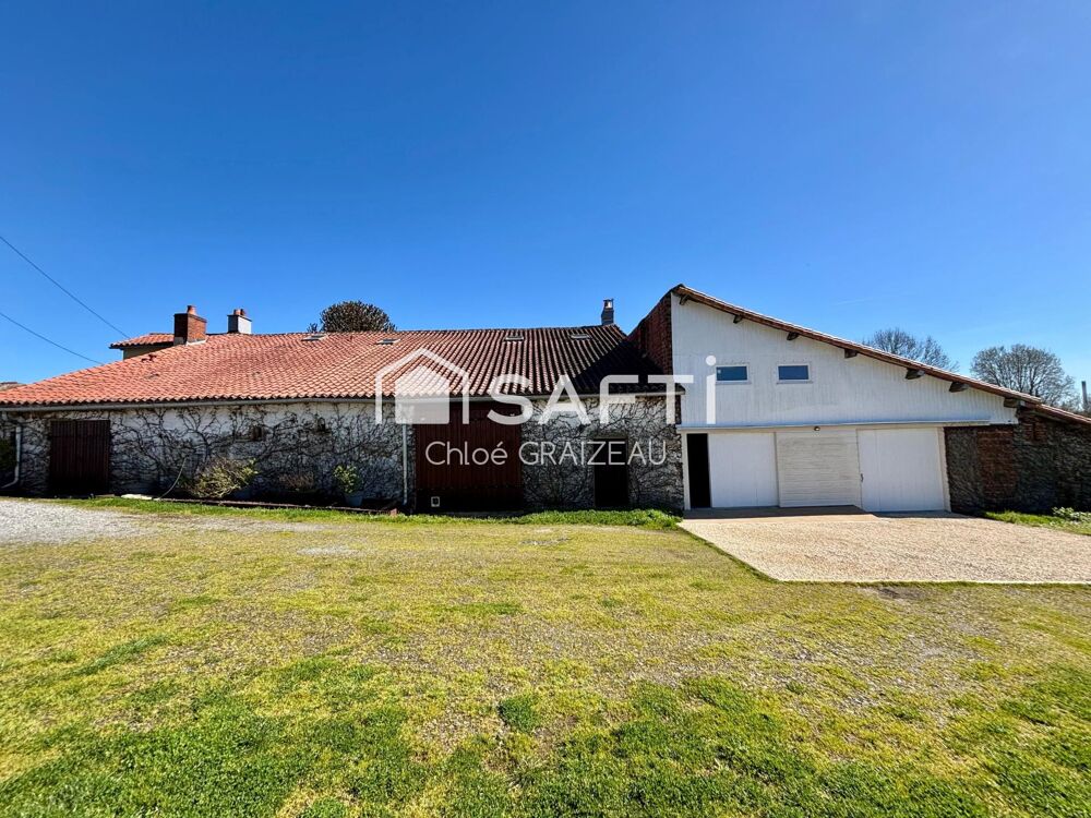 Maison de 217 m² habitables, 5 chambres, dépendances