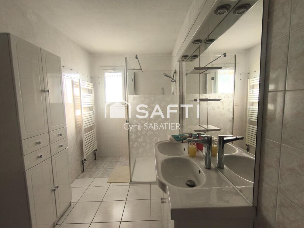 Vente Maison Maison 3 faces, 140m², 3 chambres, garage, sous sol Nissan-lez-enserune