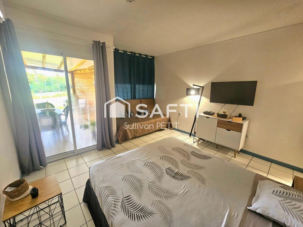 Studio de 22 m² + terrasse à l'hôtel Carayou