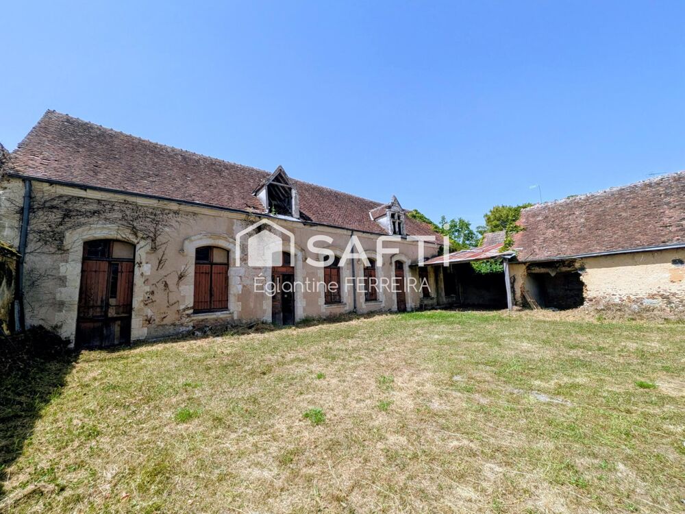 Vente Maison COMMUNE DE GRACAY, ENSEMBLE EN PIERRE AVEC JARDIN. Gracay